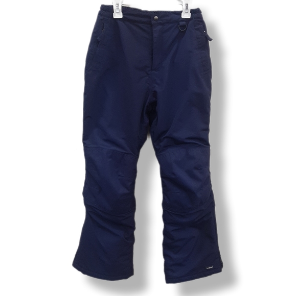 Lands' End Bottoms Lands End Insulated Snow Pants Zip Pockets